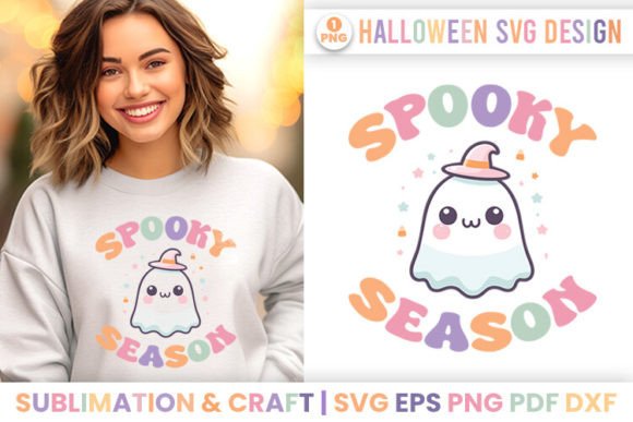 Halloween Sublimation Spooky Season SVG