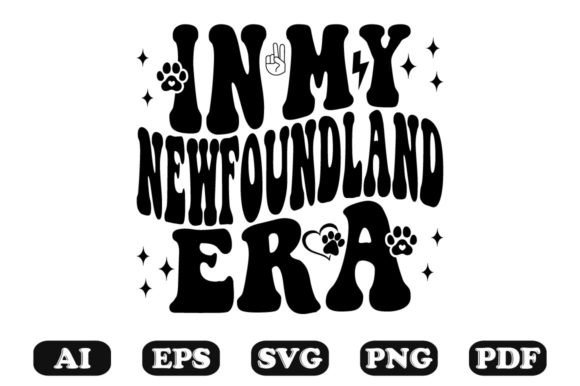 In My Newfoundland Era Wavy SVG: Crafts & Graphics