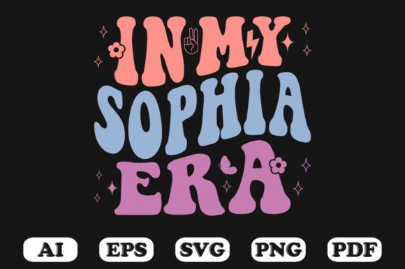 In My Sophia Era T-shirt: Vintage Graphics for Crafts